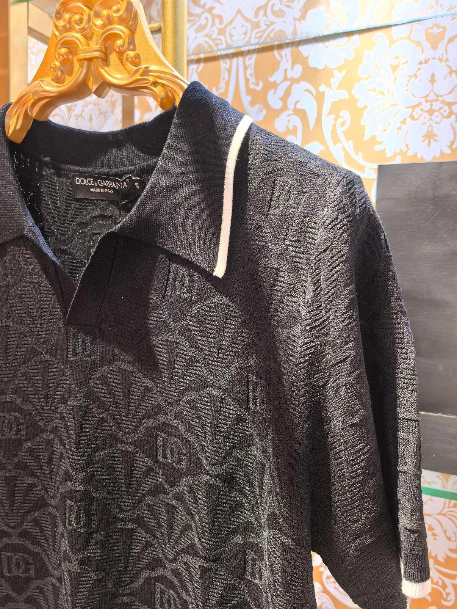 𝘿𝙊𝙇𝘾𝙀 & 𝙂𝘼𝘽𝘽𝘼𝙉𝘼 2026/ss New Arrival DG 14 Breathable Black Sizes 46 48 50 52